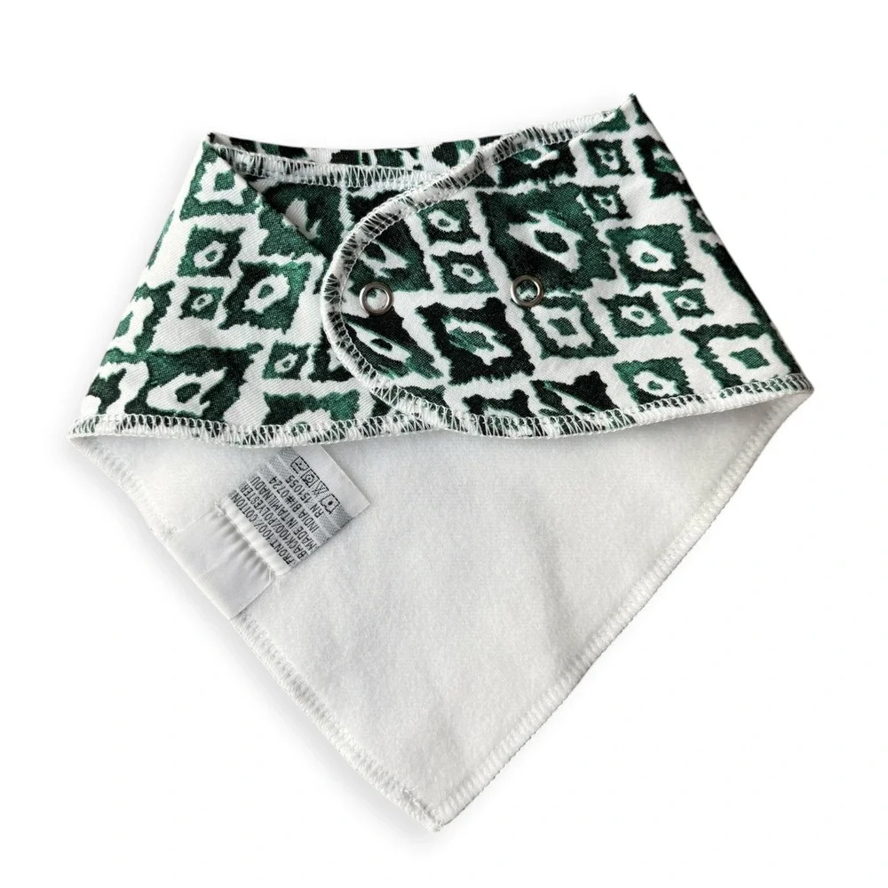 Copper Pearl Baby Bandana Bibs 3 Pack Cotton Fleece OS Like New